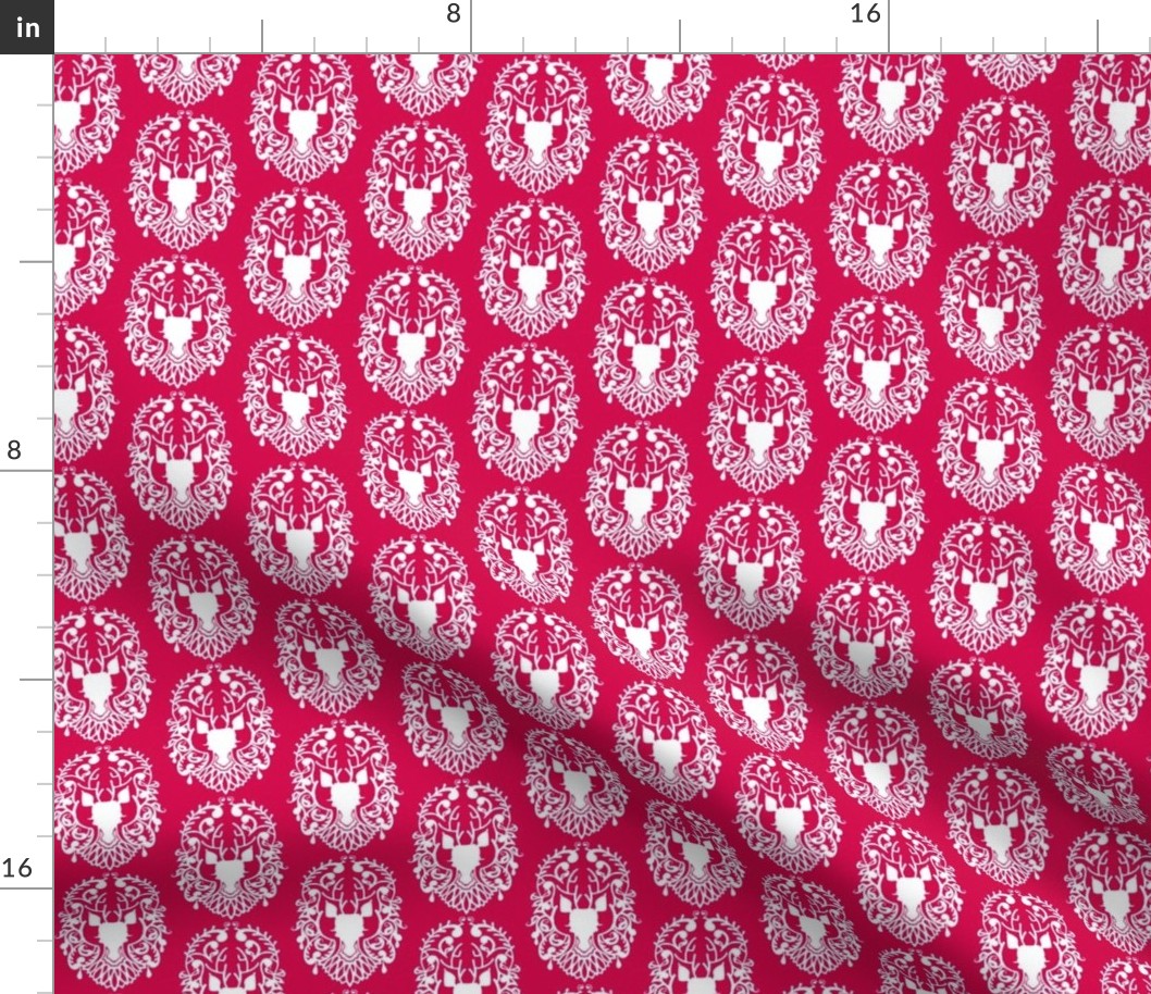 Deer Damask 2