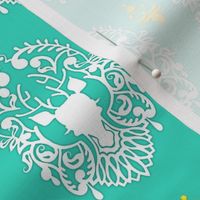 Deer Damask