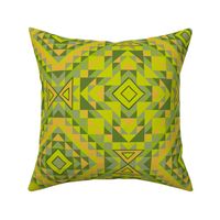 Geometry in shades of chartreuse