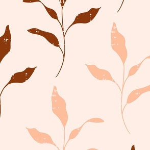 Warm Sienna Elegant Stems