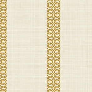 (L) warm minimalism - decorative horizontal golden border