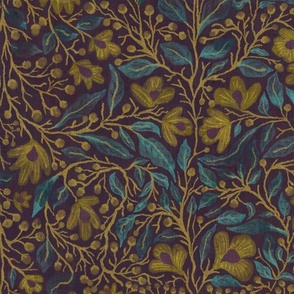 watercolor_florals_branch-plum gold large