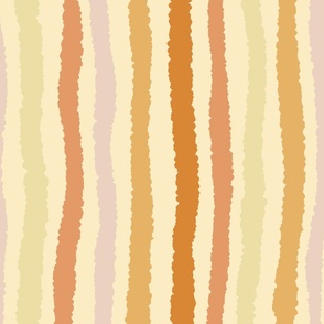(L) Sand desert stripes warm minimalism - yellow 
