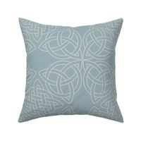 Minimalist Celtic Knot Blue