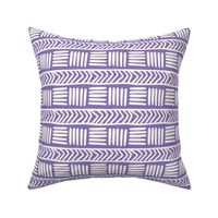 Bigger Mod Tribal Stripe Violet