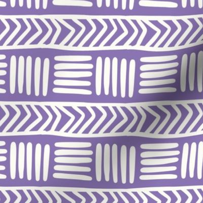 Bigger Mod Tribal Stripe Violet