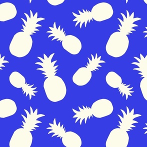 Blue pineapples