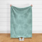 24” repeat Abstract painterly fresco blender In pale verdigris cyan