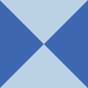 Diagonal Checkerboard Cobalt and Air Blue - Big