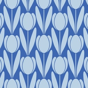 Tulips - Cobalt Blue and Air Blue 2