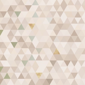 MinimalistTriangles(GreenGold)