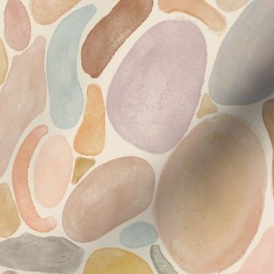 Minimalist Stones in warm and cool tones