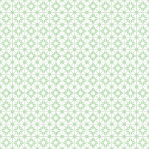 lattice blender quilt coordinate on point pastel spring green 1/2 half inch square block radiant lines quilt backing kitchen wallpaper white background
