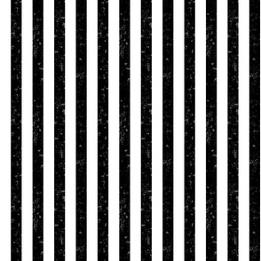 Stripes in Textured Black and White 