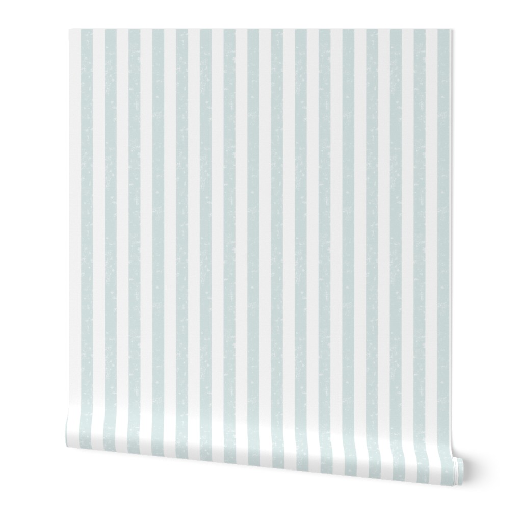 Stripes in Textured Blue and White 