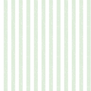 Stripes in Textured Green and White