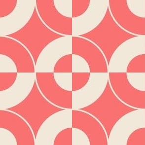 Encircled 8 6 Inch ~ circle ~ geometric ~ apparel ~ bedroom wallpaper ~ bathroom wallpaper ~ kitchen wallpaper ~ ladies clothing ~ female apparel