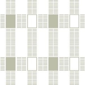 (s) Minimal Line Block Rectangles - modern retro lines -  Duck Egg  Green on white