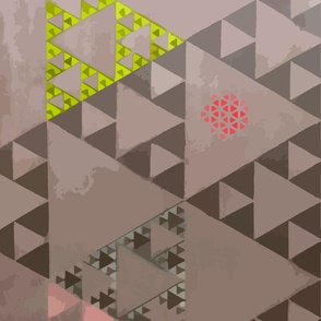 Pink Triangles for wallpaper