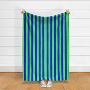 Blueberry and lime stripe bold bright kids