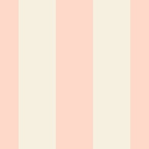 Beige-white-bold-regular-vertical-lines-on-vintage-kitschy-soft-pastel-1950s-soft-pastel-pink---XL-jumbo