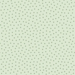 (M) Summer polka dots light green