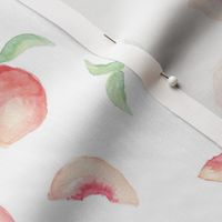 Watercolor Peaches 