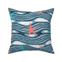 Starfish In The Waves - Coastal Decor -  A Trip To The Beach