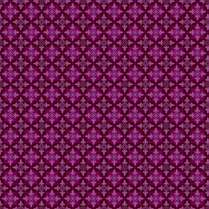 The bordeaux and violet pattern