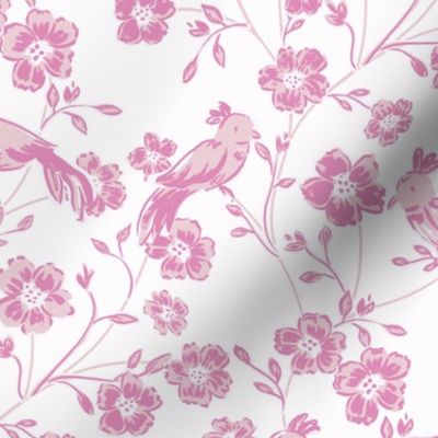 medium whimsical chinoiserie // pink