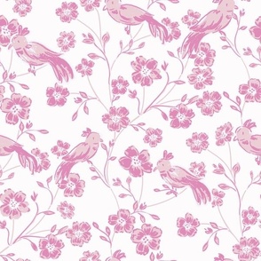 medium whimsical chinoiserie // pink