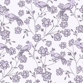 medium whimsical chinoiserie // lavender