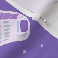 Cheese Grater - Purple | Large Version | Modern Kitchenware print