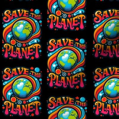Bigger Save the Planet Black