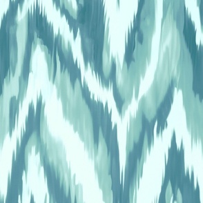 coastal ikat teal