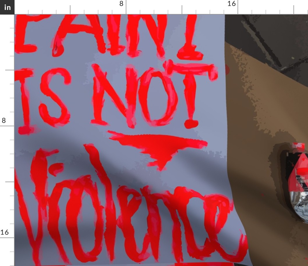 Paint Is Not Violence