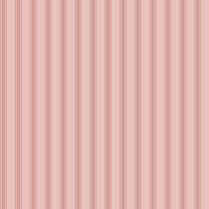 Dusty Coral Ticking Stripe, Pillow Ticking