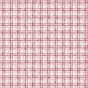 Wavy Windowpane  | Coral Berry - ‘2024 SW Reds & Purples Anthology’ Palette Coordinate