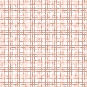 Wavy Windowpane  | Ravishing Coral - ‘2024 SW Reds & Purples Anthology’ Palette Coordinate