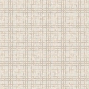 Wavy Windowpane  | Sand Dollar - ‘2024 SW Delicate Tints Anthology’ Palette Coordinate