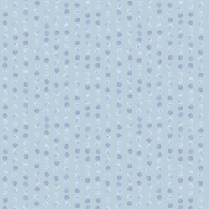 Circles / Bubbles/ Stripes / Blobs in Watercolor - Light Blue - Small Scale