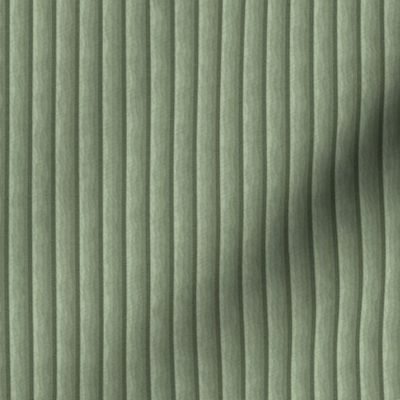 Corduroy Rib velvet Faux texture Green