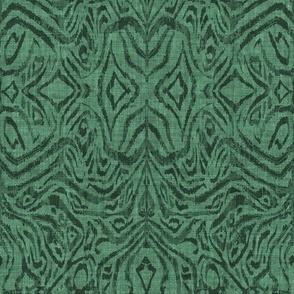 Mimicry Ikat (emerald green) LRG 