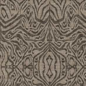 Mimicry Ikat (dark) JUMBO