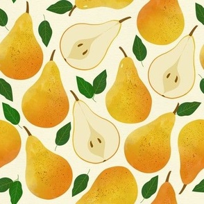 Golden Pears Pattern