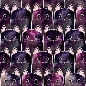 Many Galaxy Cats Pattern