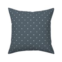 Sweet Polka Dots on Dark Gray