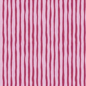 Irregular Stripes - Hot Pink