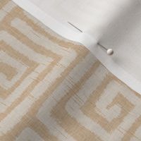 Square the Spiral Ikat in Maize