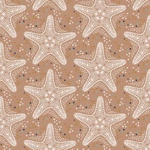 Starfish chic / Small scale / Terracotta